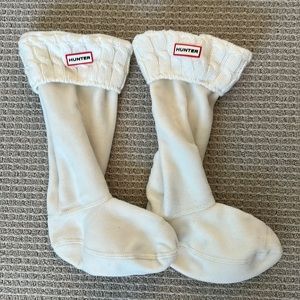 Worn once, Hunter boot sock liners